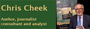 Chris Cheek: Author, Consultant and Analyst