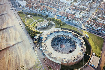 The Redoubt Fortress in Eastbourne